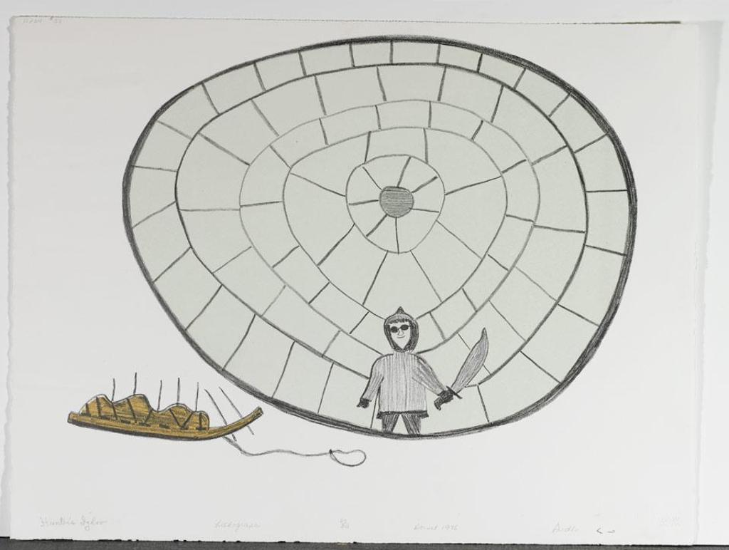 Pudlo Pudlat (1916-1992) - Hunter’S Igloo