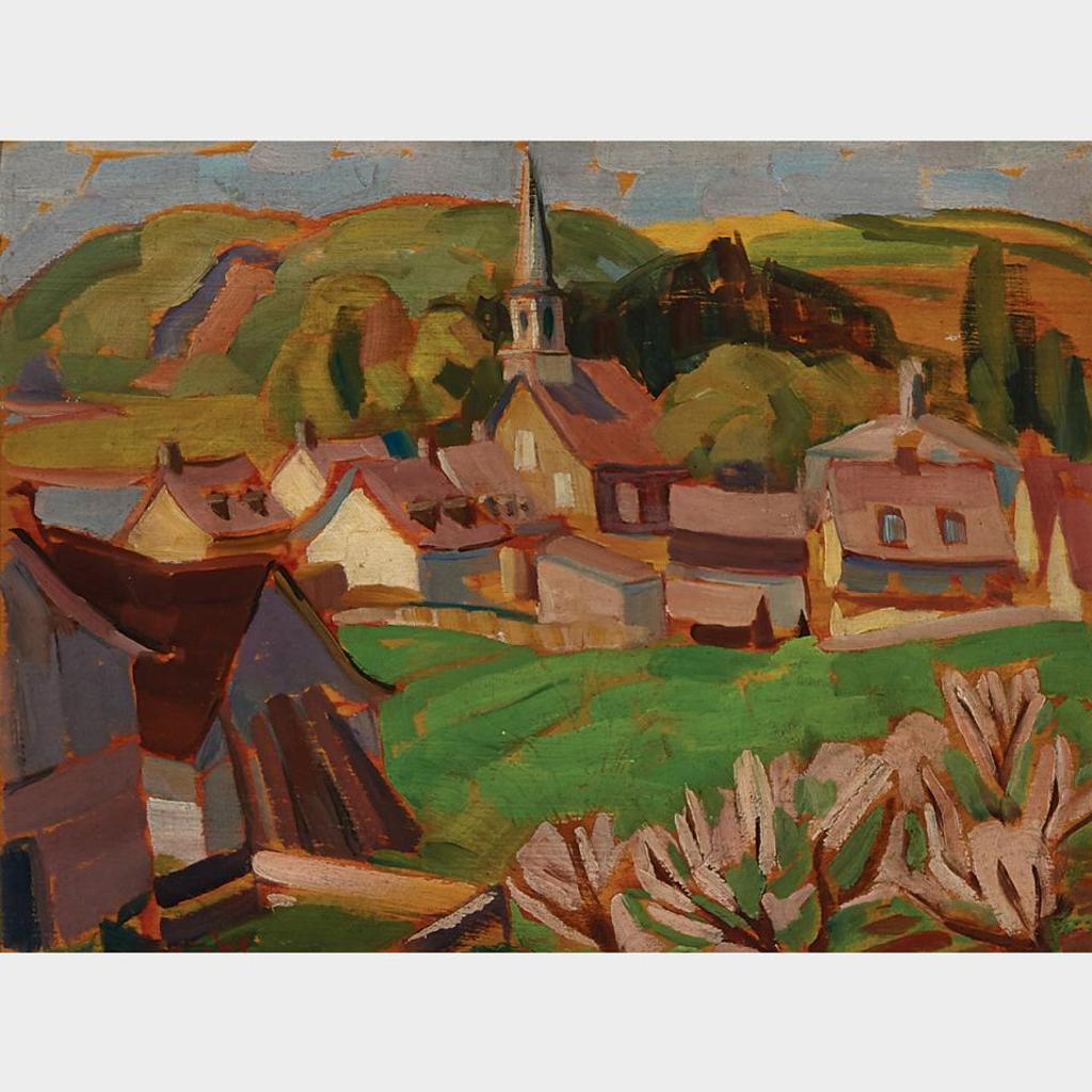 André Charles Biéler (1896-1989) - Cap Rouge Au Printemps