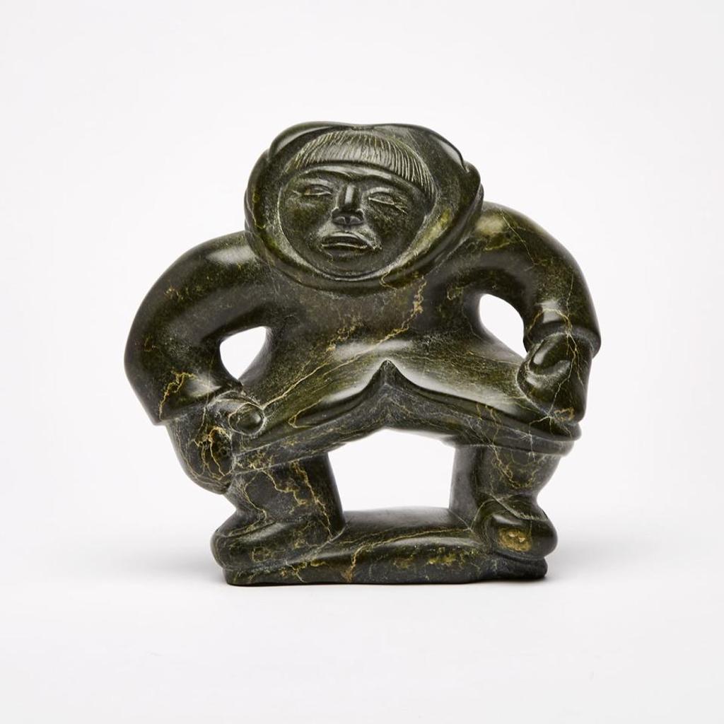 Kaka Ashoona (1928-1996) - Squatting Man