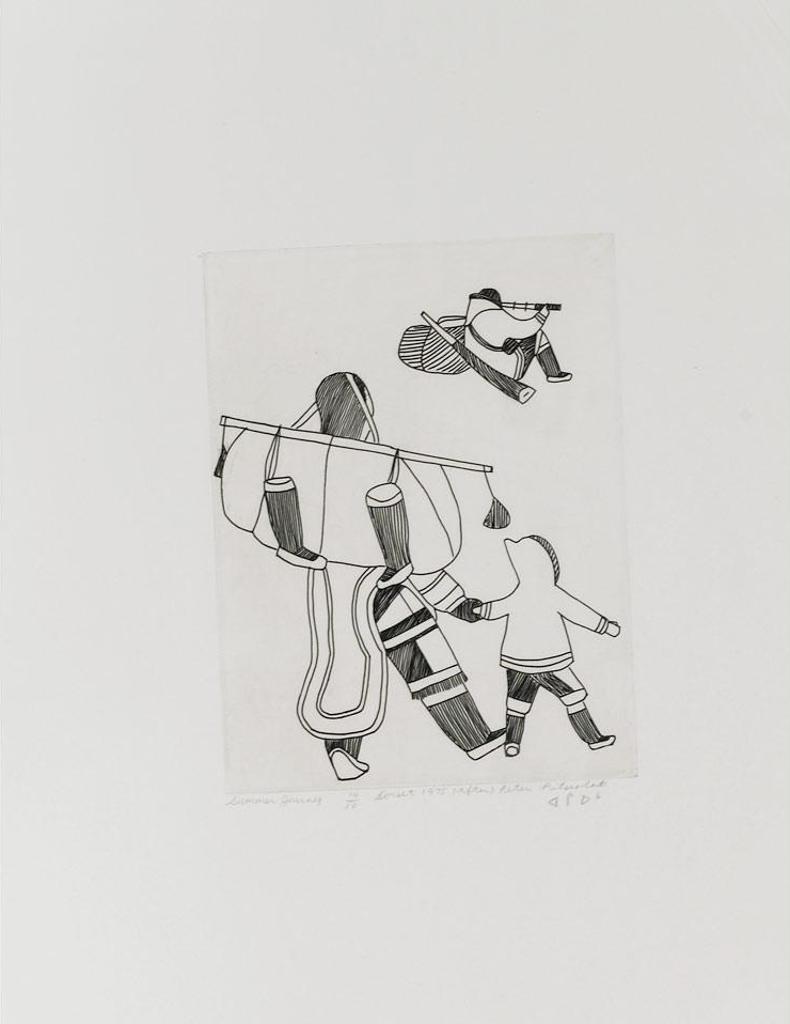 Pitseolak Ashoona (1904-1983) - Summer Journey