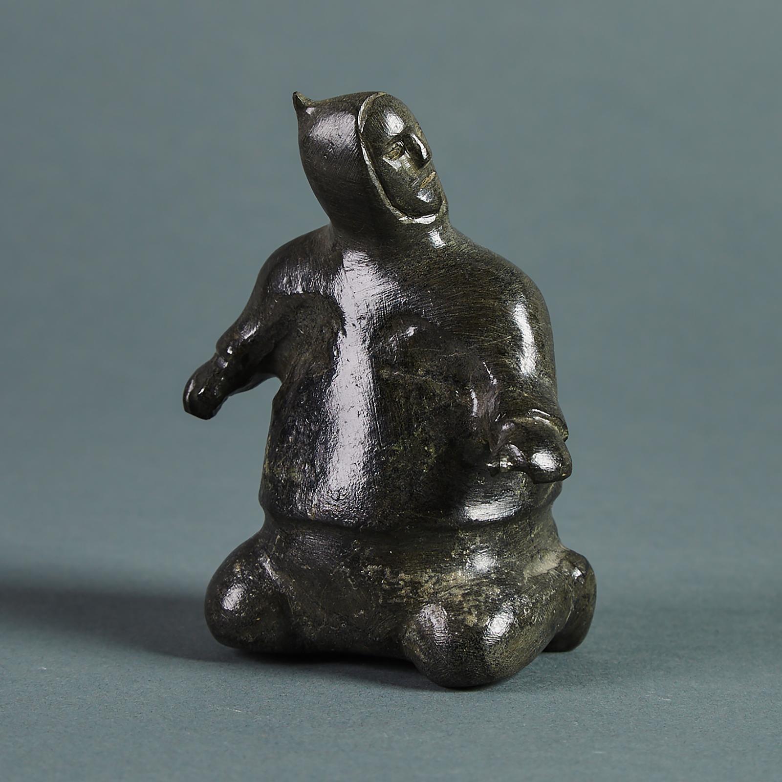 Tuna Iquliq (1935-2015) - Kneeling Man