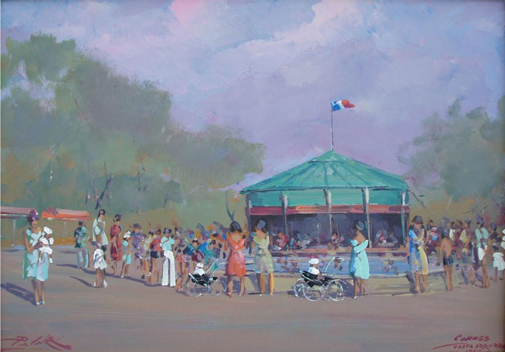 Lorenzo Palazzi (1921-1990) - Cannes - Costa Azzura