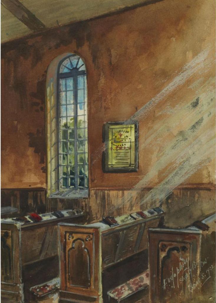 Frederick Waistell Jopling (1860-1945) - L.R. O’Brien Esq., Pew And Memorial Tablet