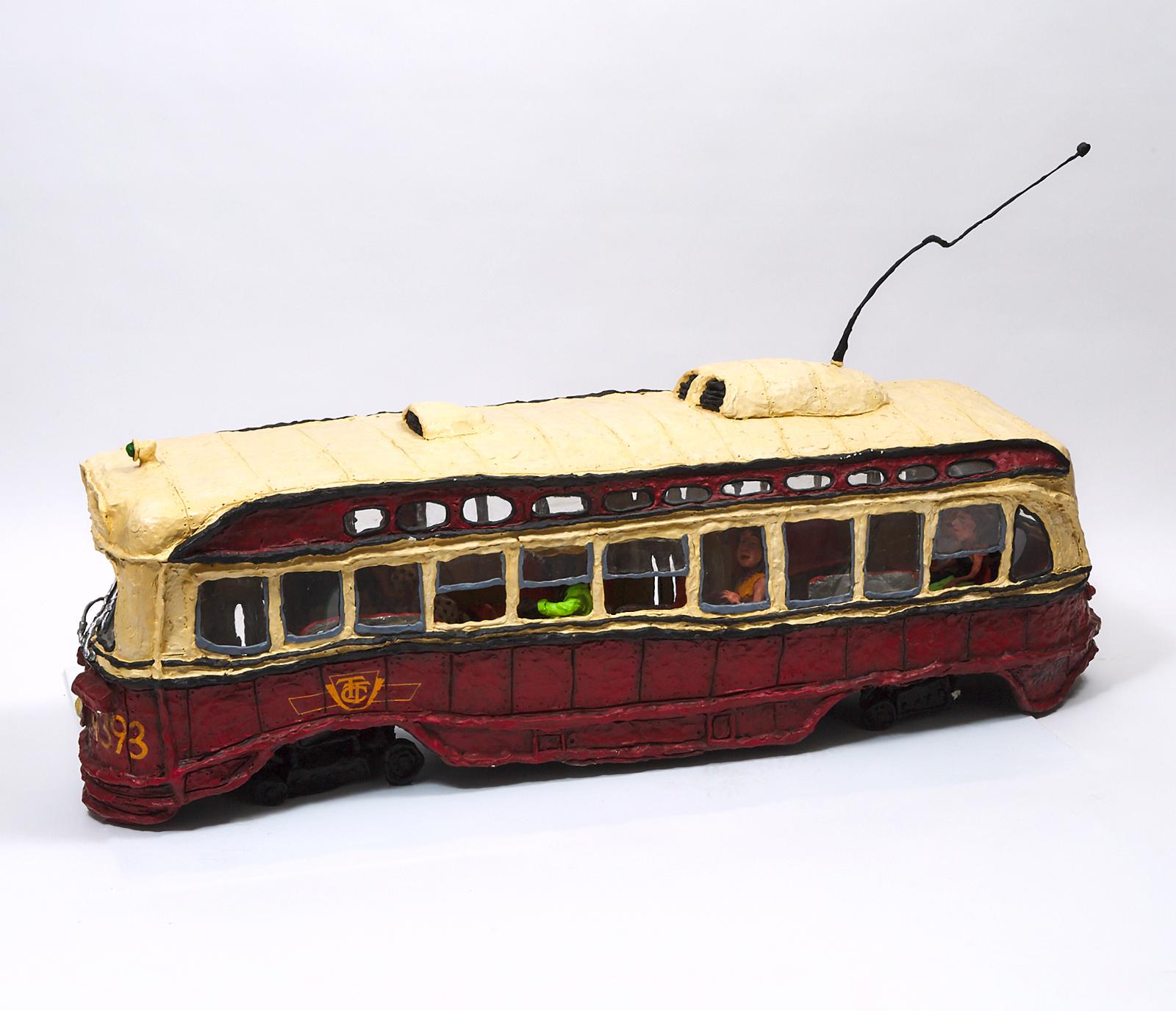 Patrick Amiot (1960) - Ttc Red Rocket Streetcar 504, Dundas Street West