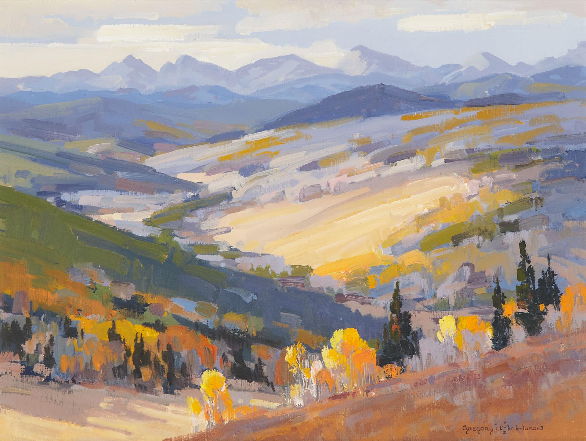 Gregory I. McHuron - Foothills, 1991