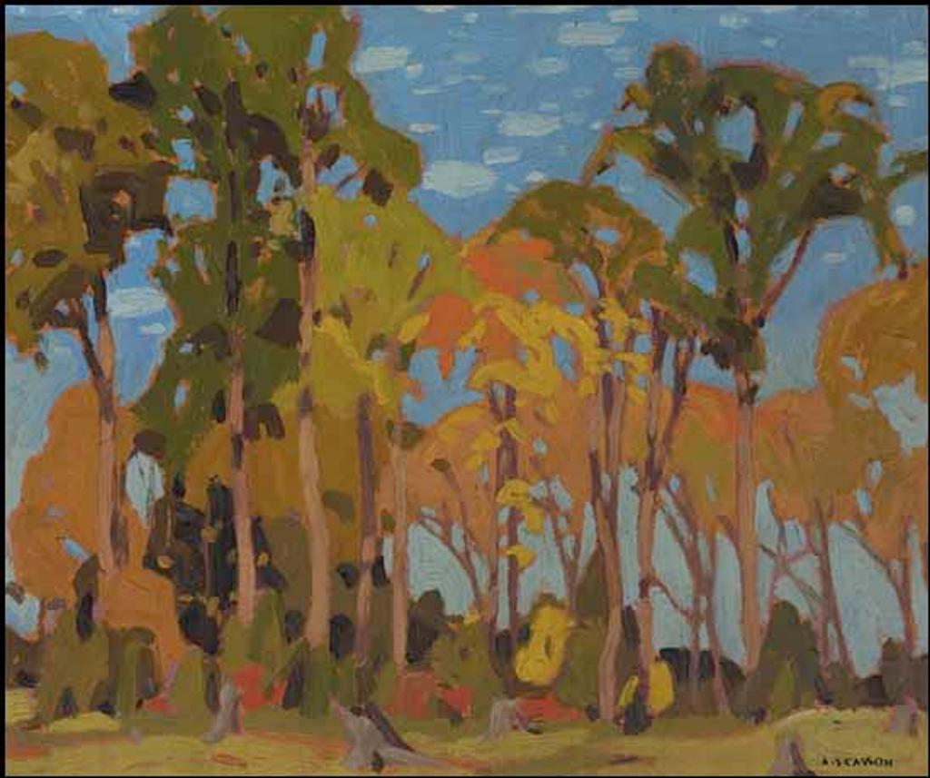 Alfred Joseph (A.J.) Casson (1898-1992) - Elms in October