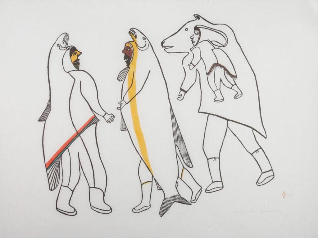 Mark Uqayuittuq (1925-1984) - Friendly Spirits
