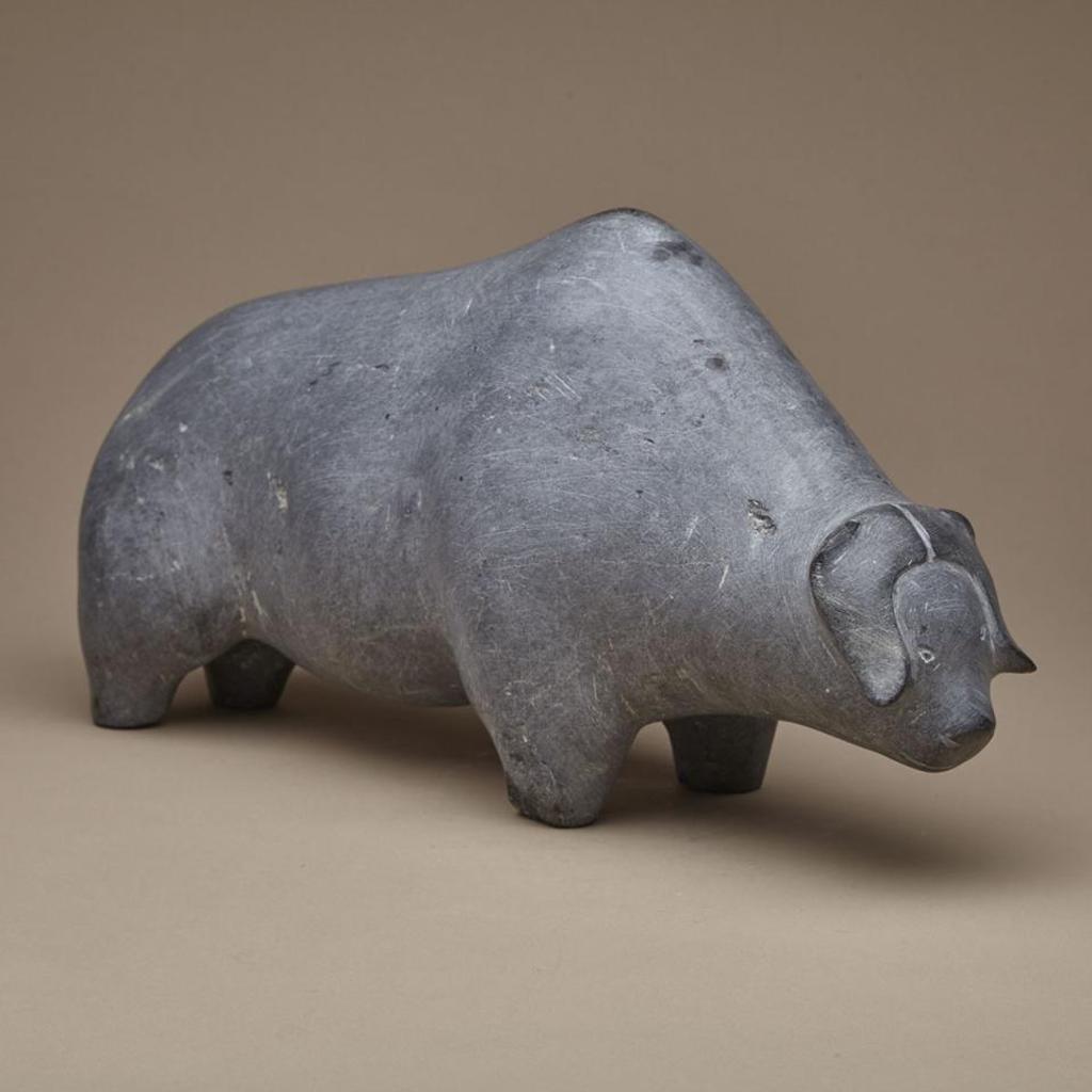 Mathew Aqigaaq (1940-2010) - Standing Musk Ox