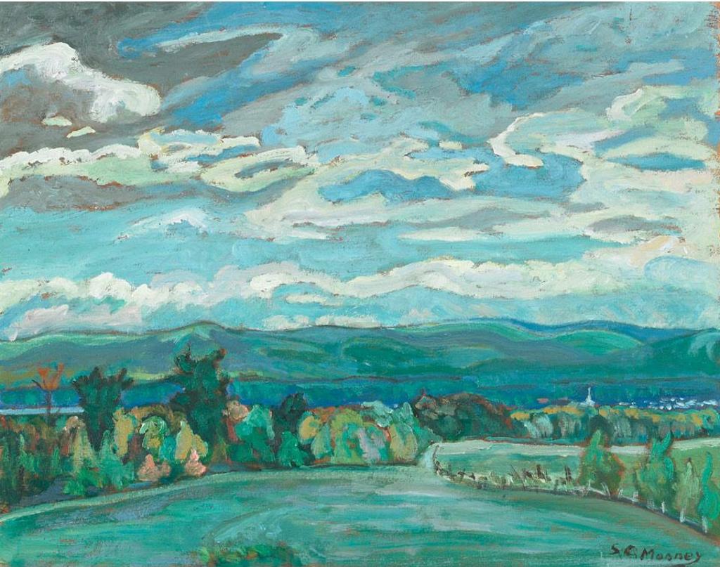 Sidney Charles Mooney (1927-1992) - Across The River
