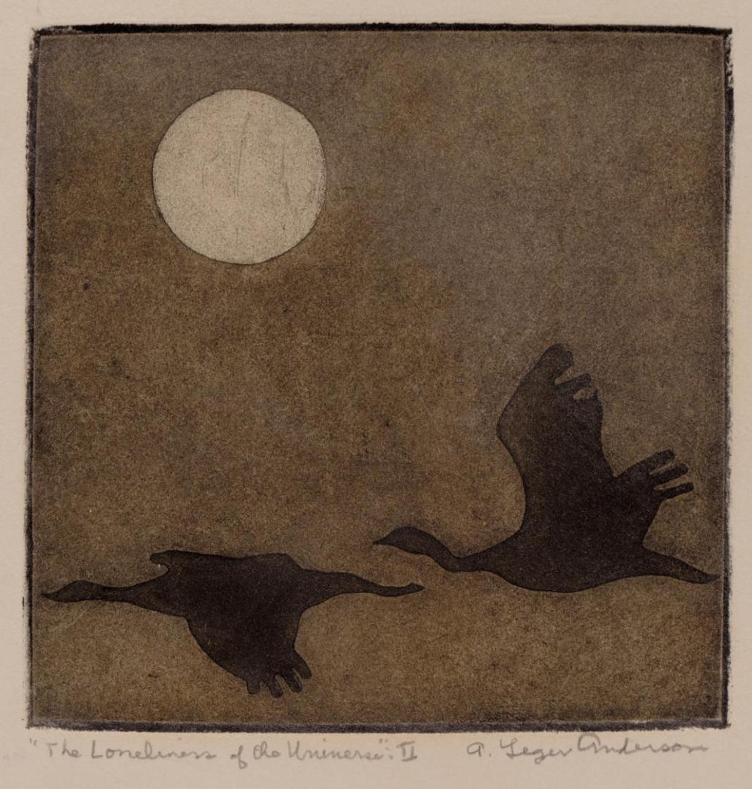 Ann Leger Anderson (1936-2006) - The Loneliness of the Universe II