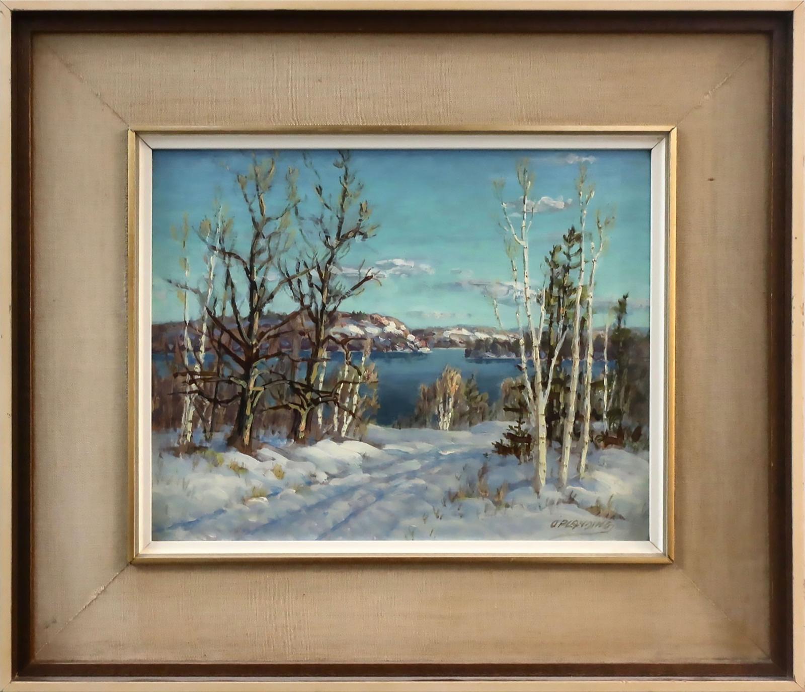 Otto Planding (1887-1964) - Hailburton Lake, Winter