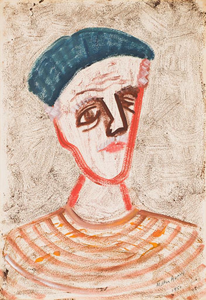 Milton Avery (1893-1965) - Myself in Blue Beret