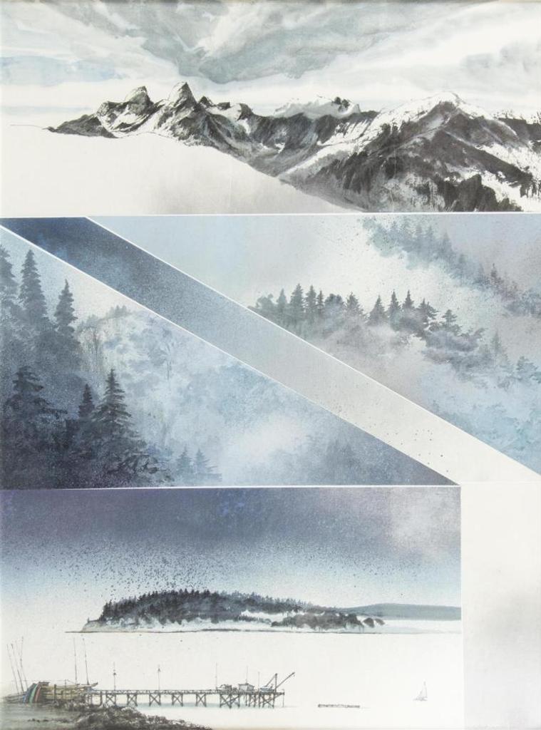David Lam (1932-2013) - Night Voyageur