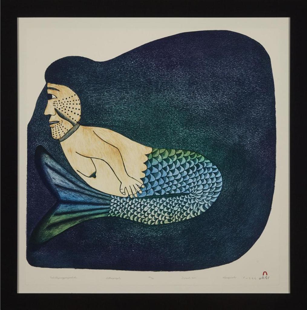 Kenojuak Ashevak (1927-2013) - Taliillajuuqpaujaaluk (Great Big Sedna)