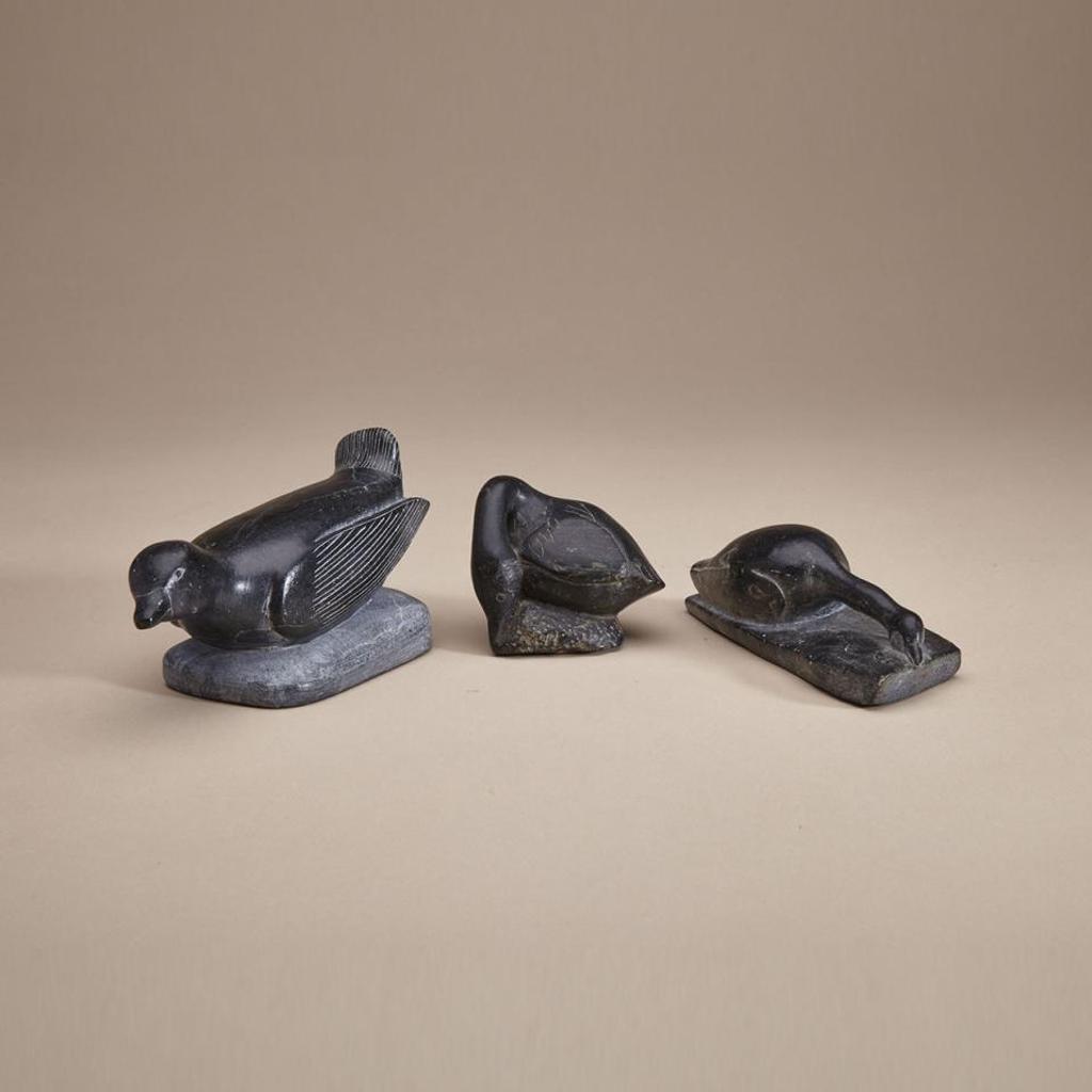 Allie Kasudluak (1926-1982) - Three Birds