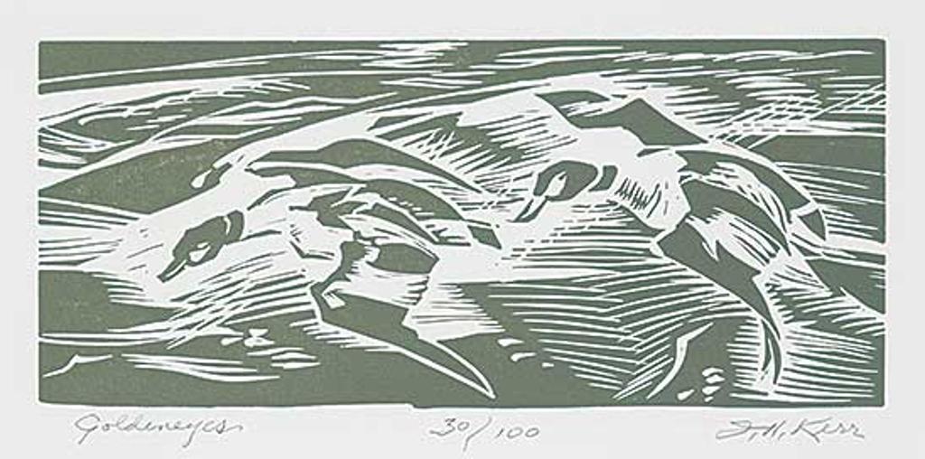 Illingworth Holey (Buck) Kerr (1905-1989) - Goldeneyes #30/100
