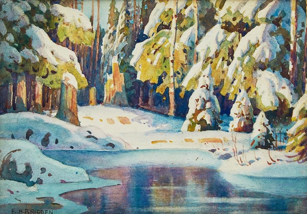 Frederick Henry Brigden (1871-1956) - Mirror Pool