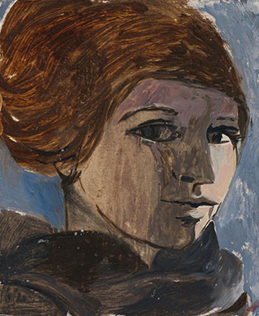Betty Roodish Goodwin (1923-2008) - Self-Portrait