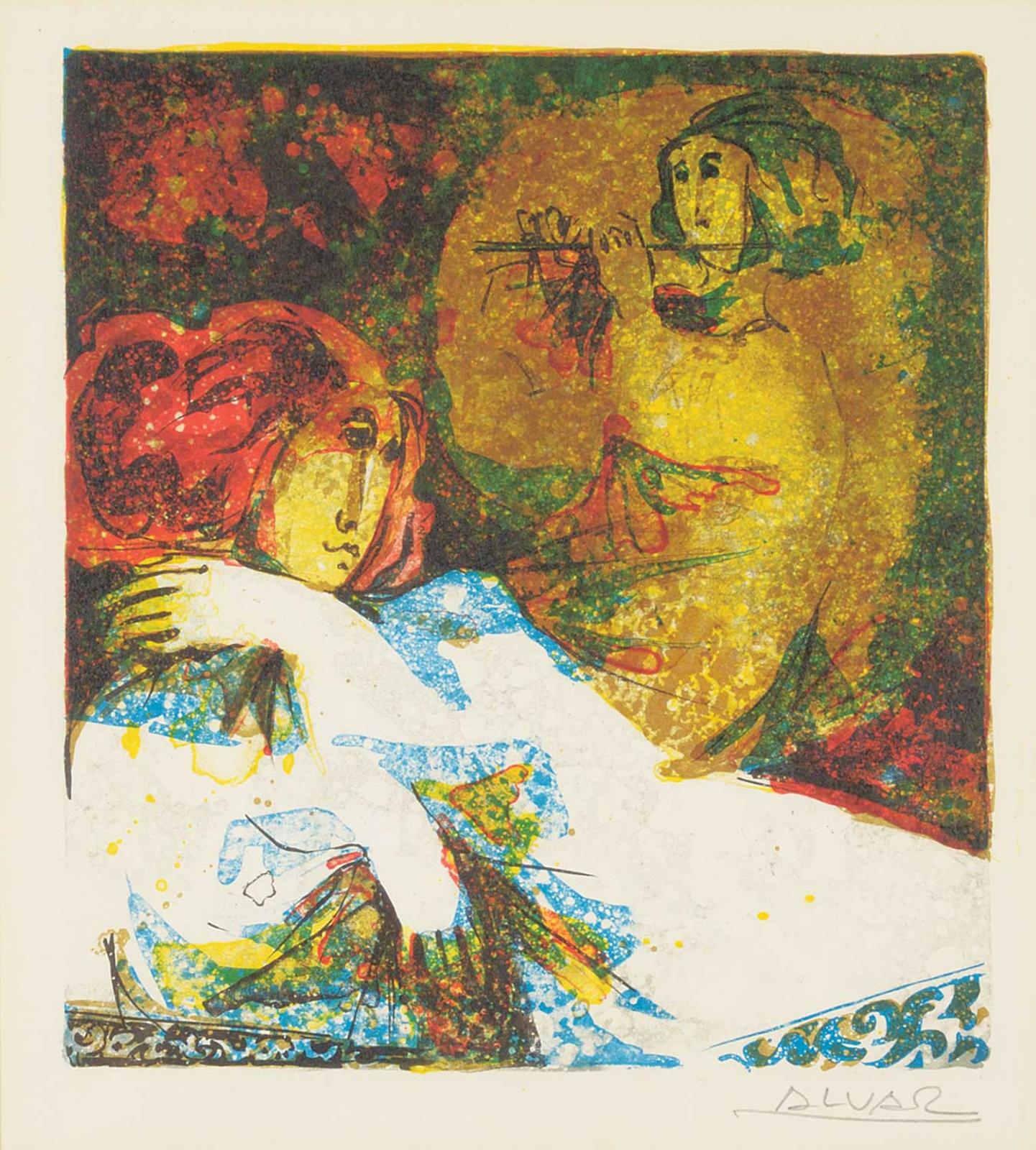 Sunol Munoz Ramos Alvar (1935) - No. 6 [Flutist]
