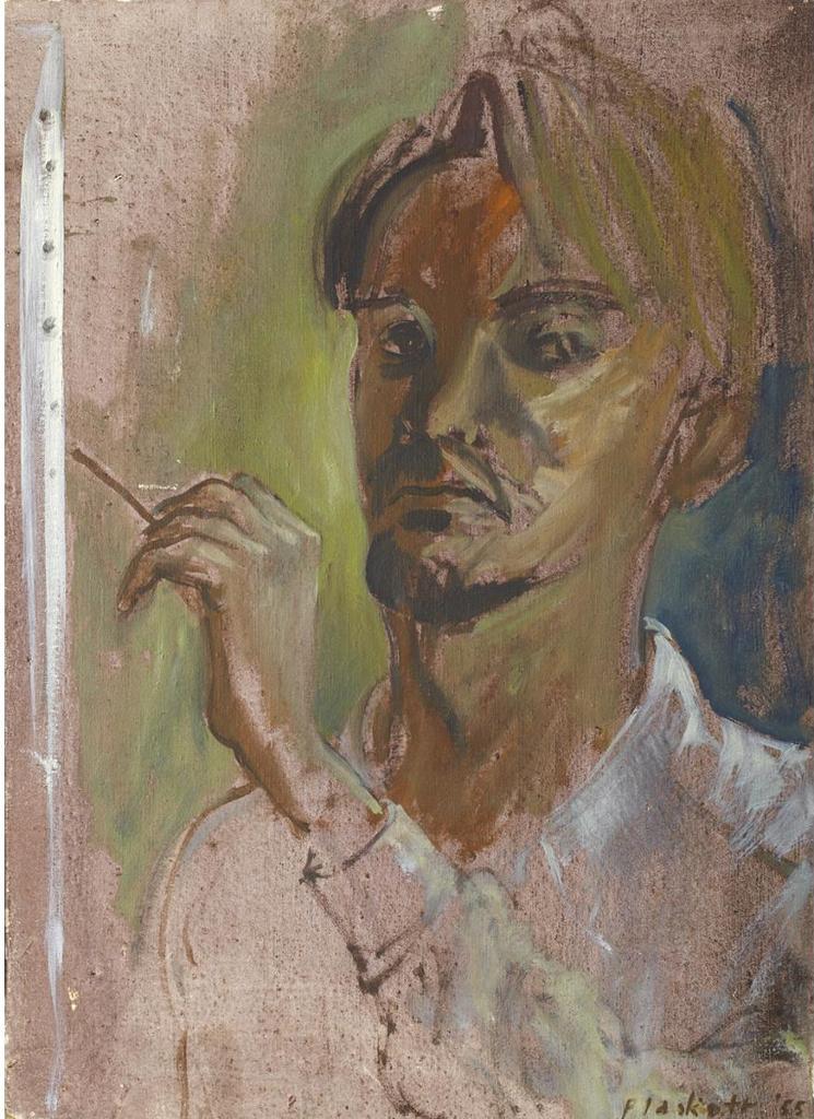 Joseph (Joe) Francis Plaskett (1918-2014) - Self Portait