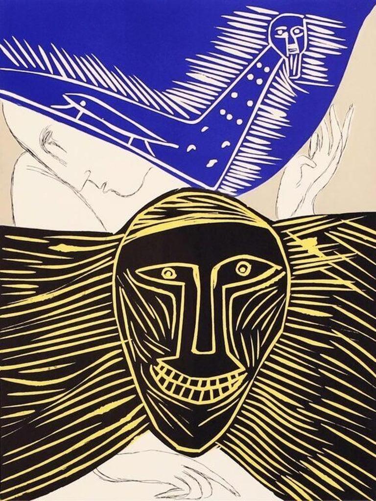 Mimmo Paladino (1948) - Tra Il Vento Fuoco; 1982