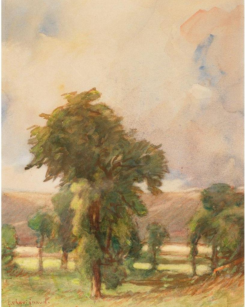 Georges Chavignaud (1865-1944) - Trees In A Field
