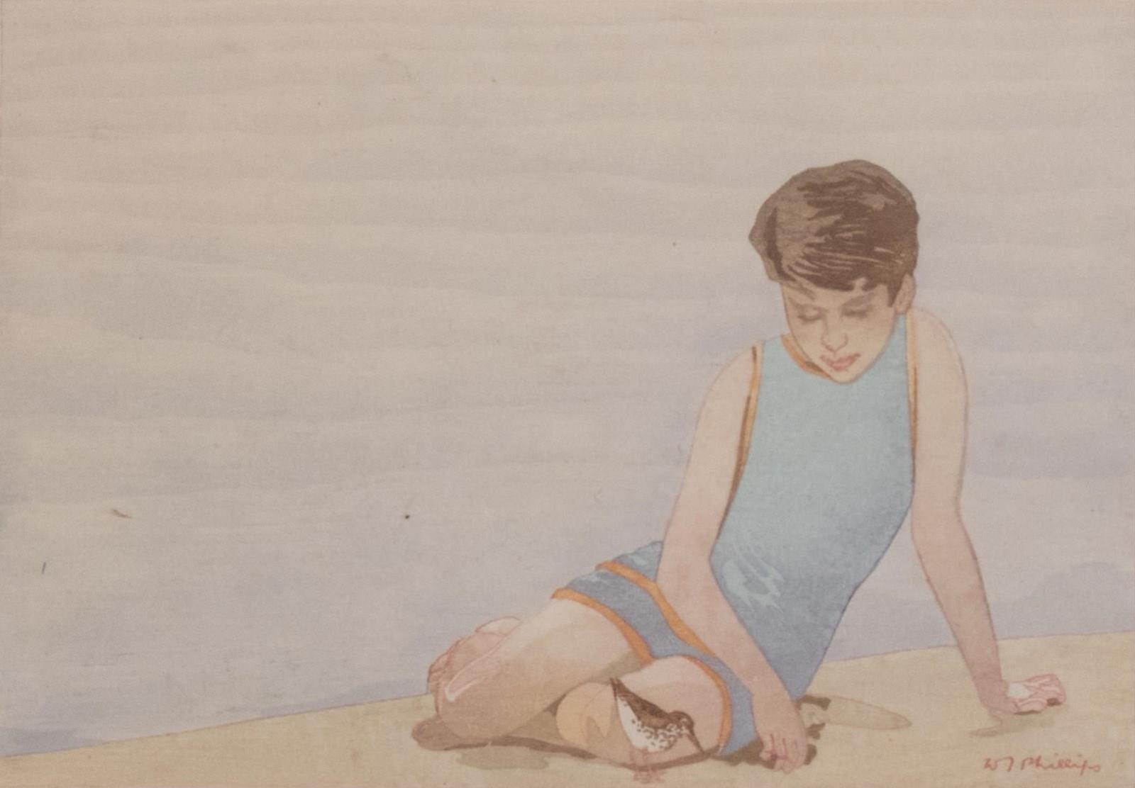 Walter Joseph (W.J.) Phillips (1884-1963) - The Beach; 1926