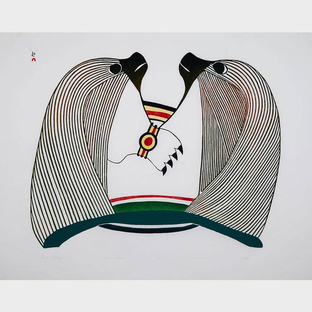 Pudlo Pudlat (1916-1992) - Seals Surfacing