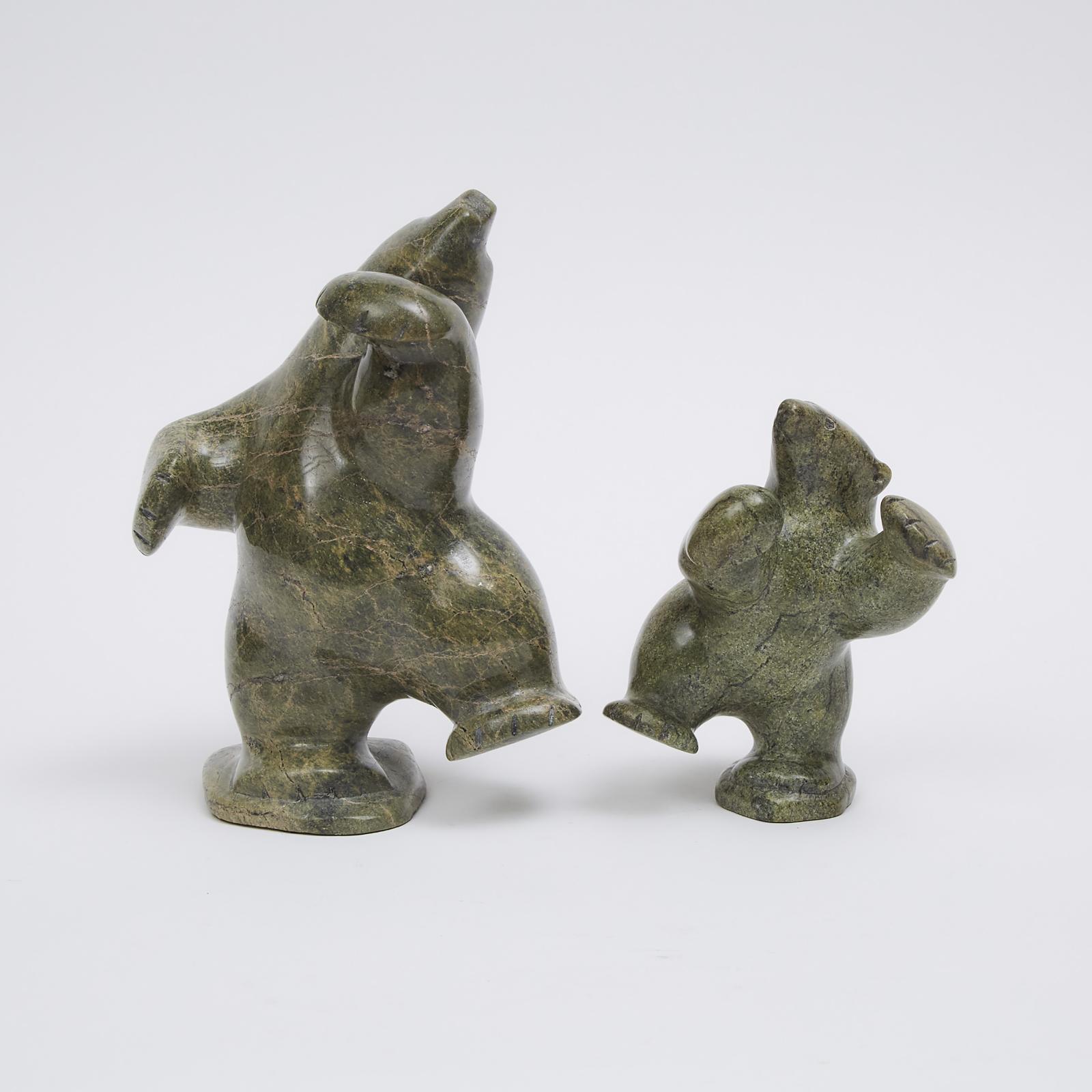 Pauloosie Joanassie (1962) - Two Dancing Bears