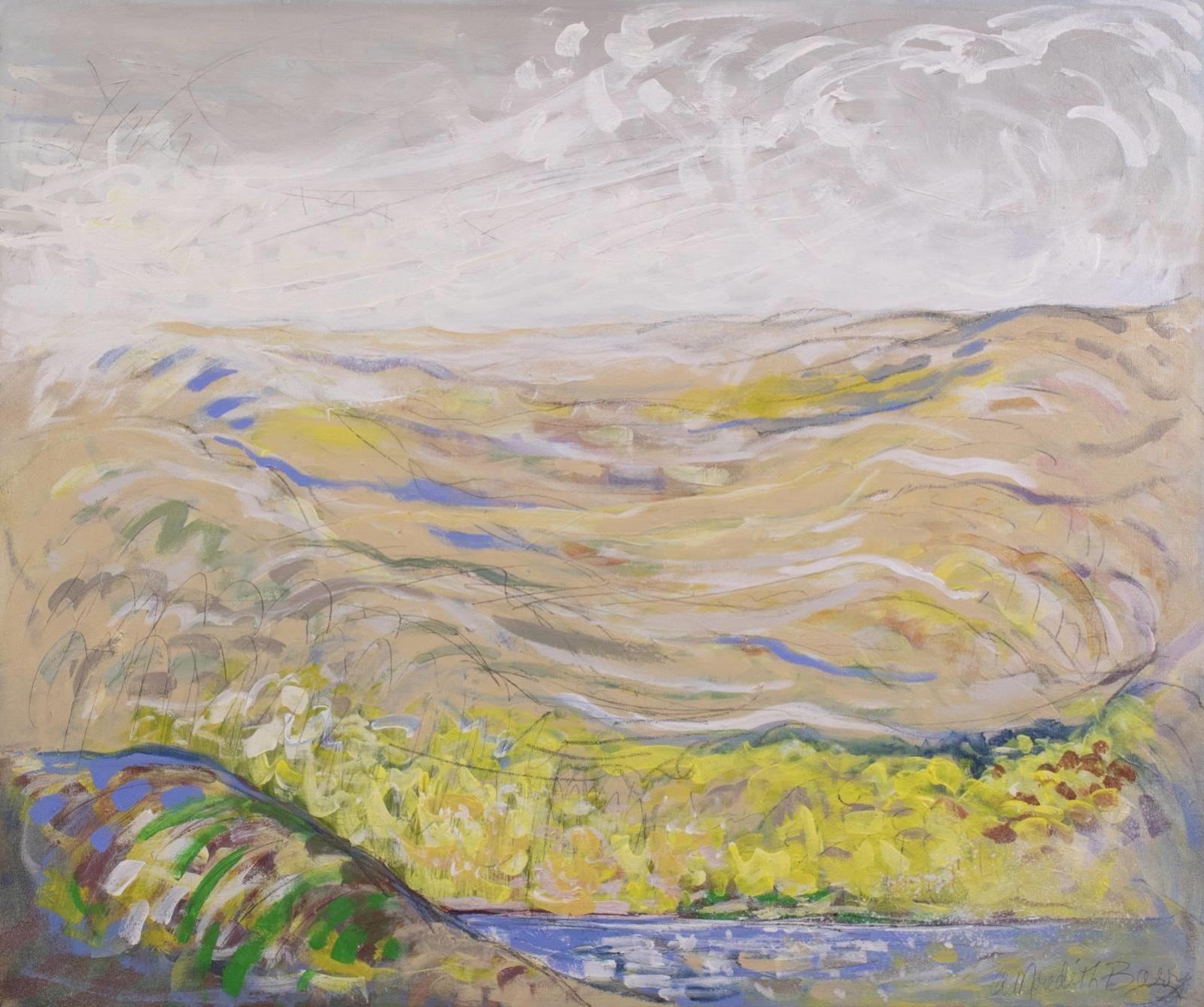 Anne Meredith Barry (1932-2003) - Peace River Autumn; 1982