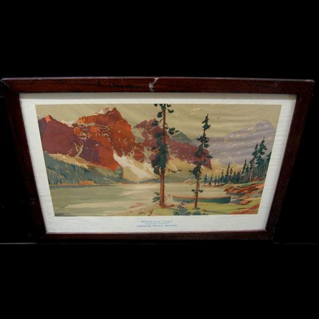 Norman Fraser - Moraine Lake, Canadian Rockies - Canadian Pacific Railway