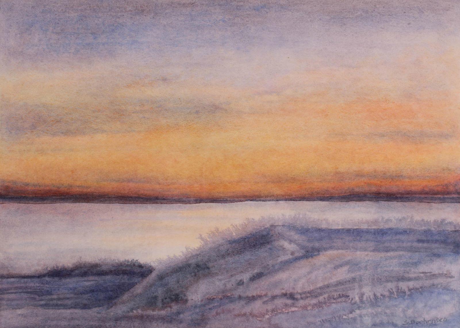 Sylvia Boehrnsen (1926-2024) - Blue Cloud