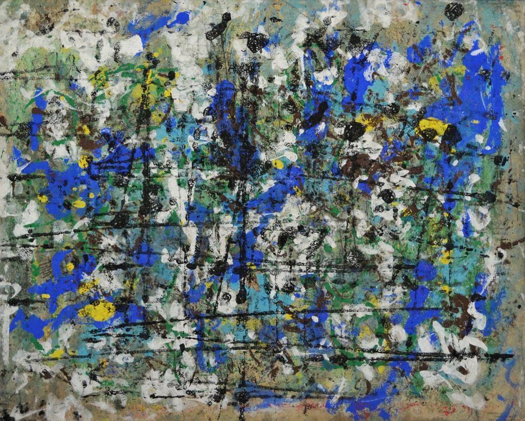 Clifford Wright (1919-1999) - Abstract Composition