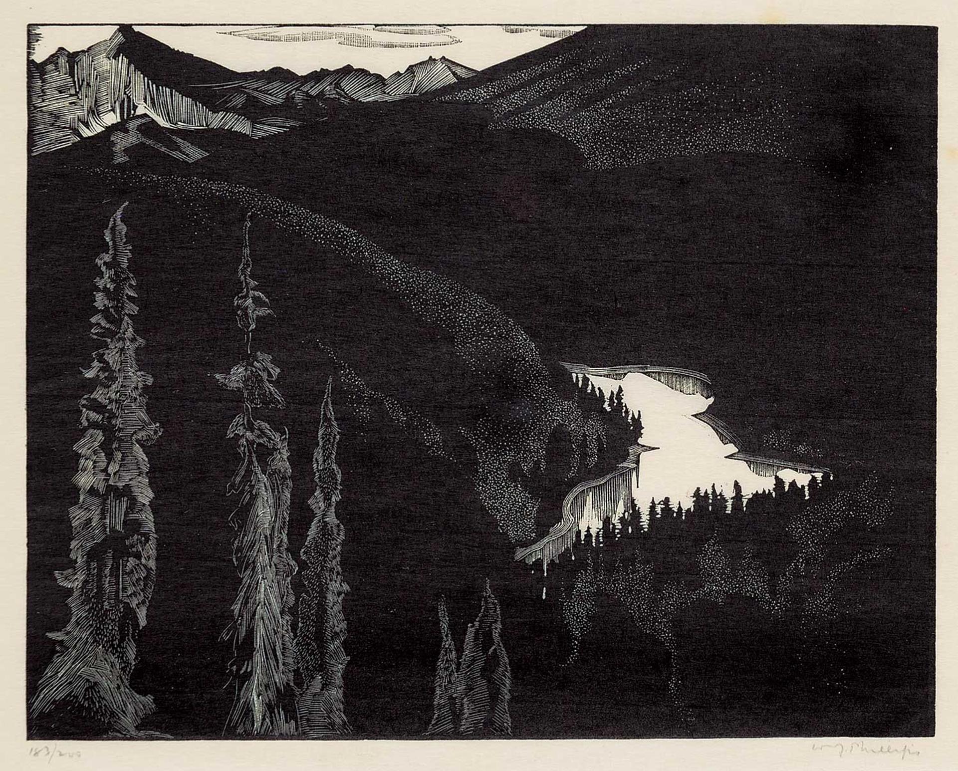 Walter Joseph (W.J.) Phillips (1884-1963) - Vista Lake #183/200
