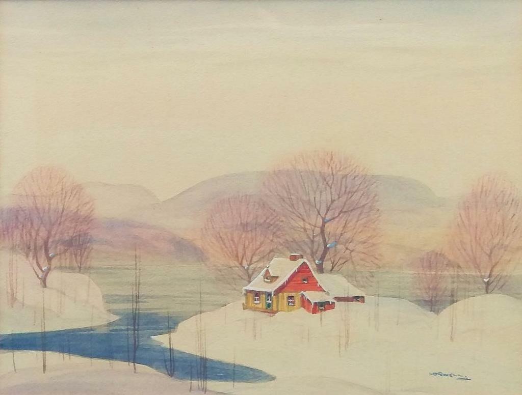 Graham Norble Norwell (1901-1967) - Hiver Dans Les Laurentides