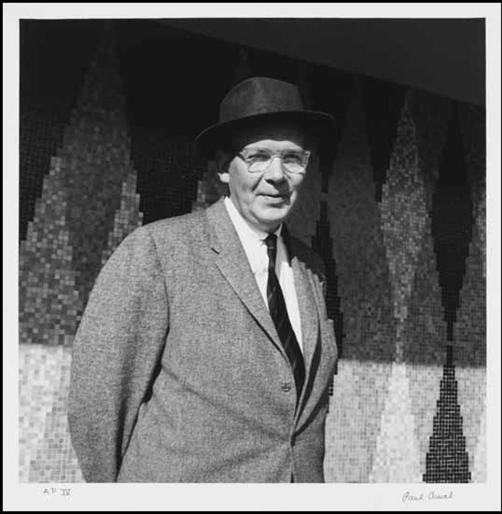 Paul Duval (1898-1992) - B.C. Binning at the BC Hydro Building, Vancouver