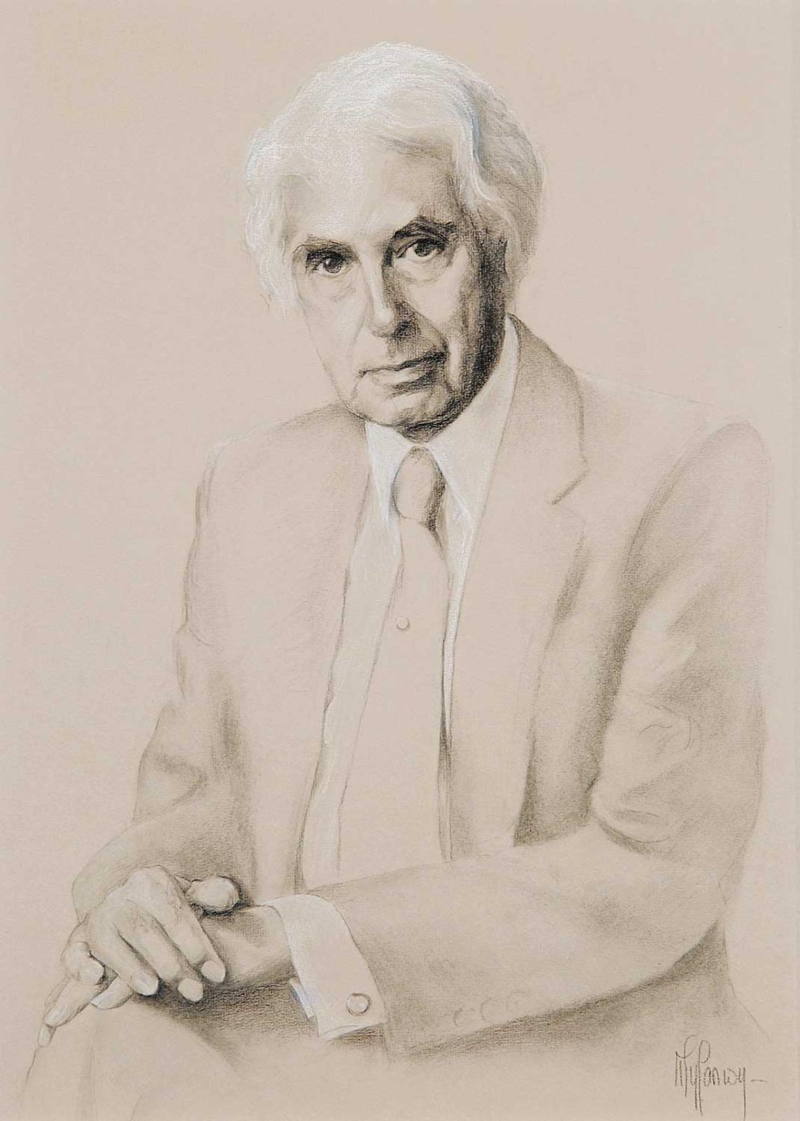 Myfanwy Spencer Pavelic (1916-2007) - Untitled - Portrait of a Gentleman