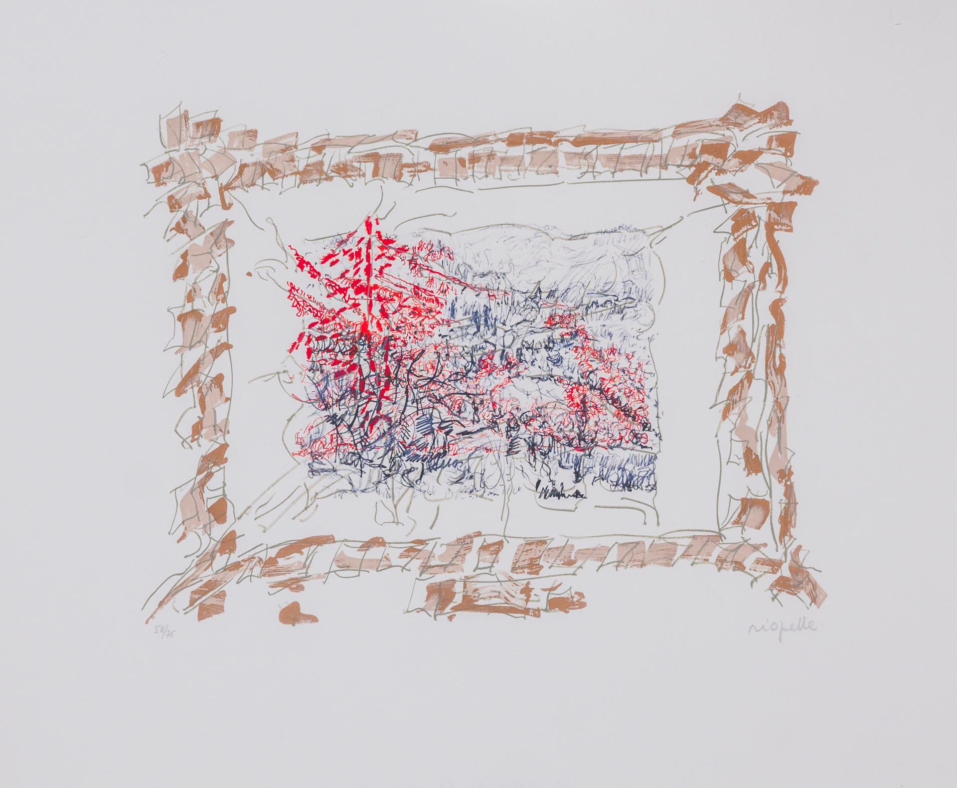 Jean-Paul Riopelle (1923-2002) - La Vallée de la roche blanche, 1985