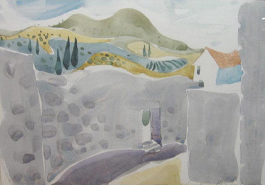 Aba Bayefsky (1923-2001) - Safad