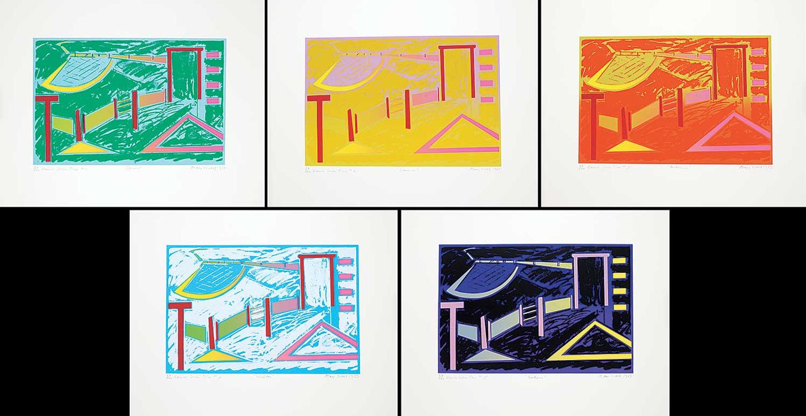 Alan Wood (1935-2017) - Ranch Series Five #1-5  #87/200