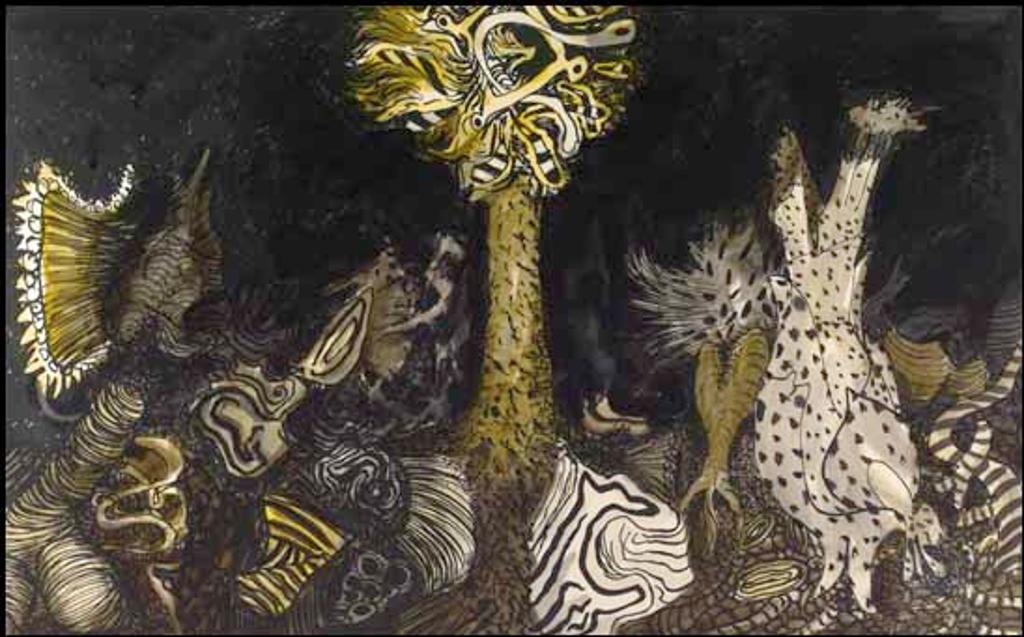 Jack Leaonard Shadbolt (1909-1998) - Night Garden