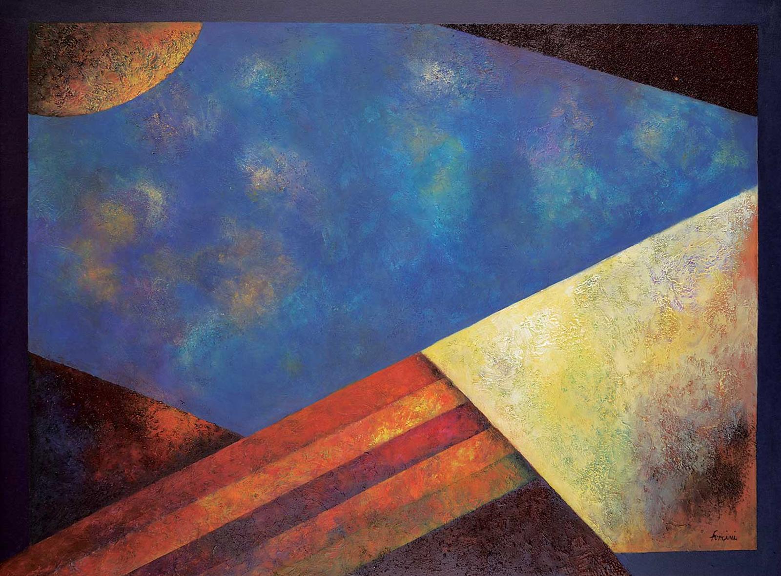 Forcini - Untitled - Textural Abstract