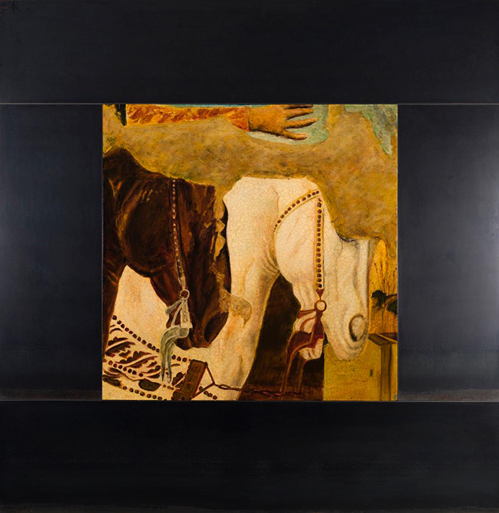 David Charles Bierk (1944-2002) - Locked in Migration, to della Francesca no. 2