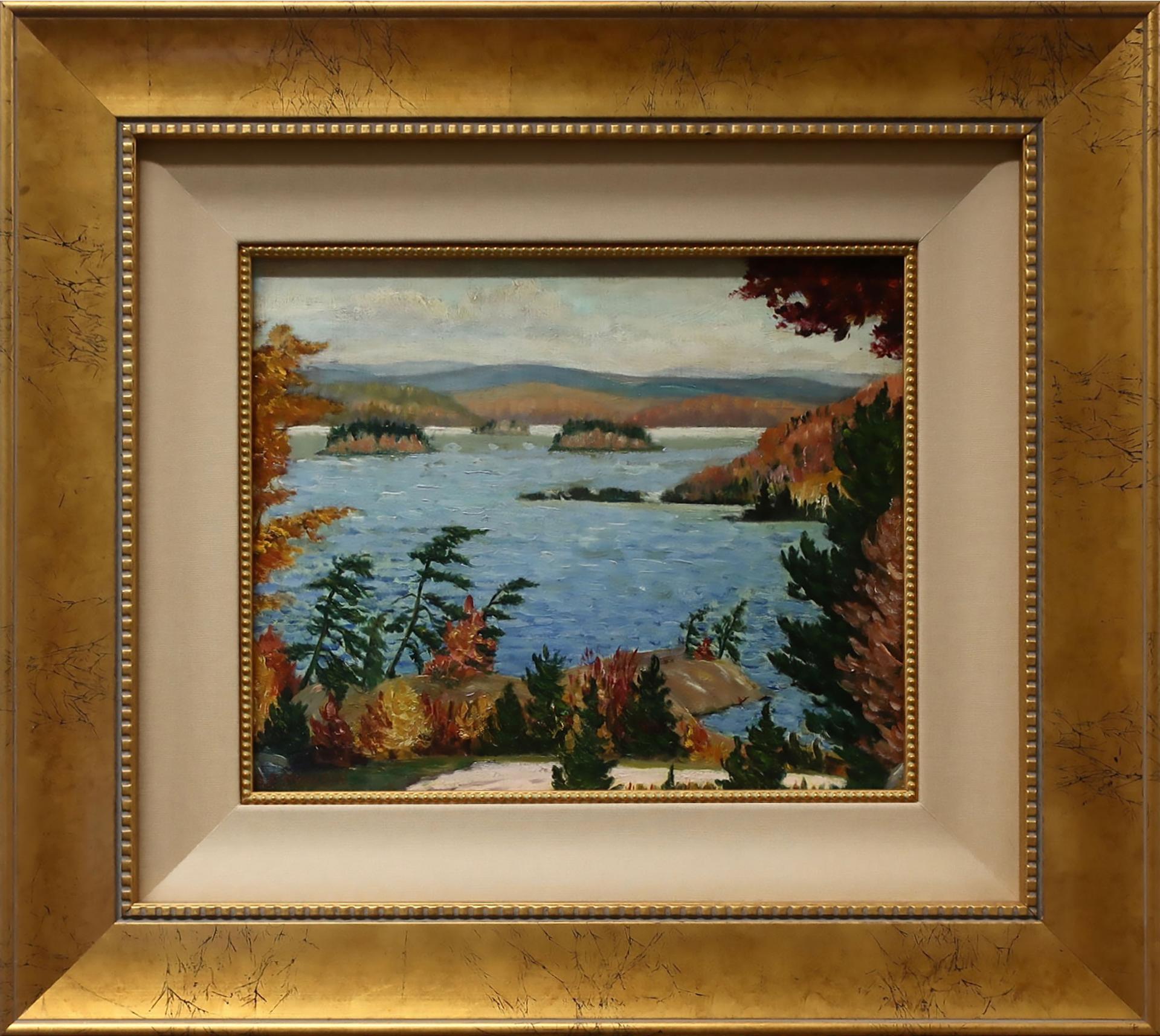 Bernice Fenwick Martin (1902-1999) - Scene On Lake Muskoka