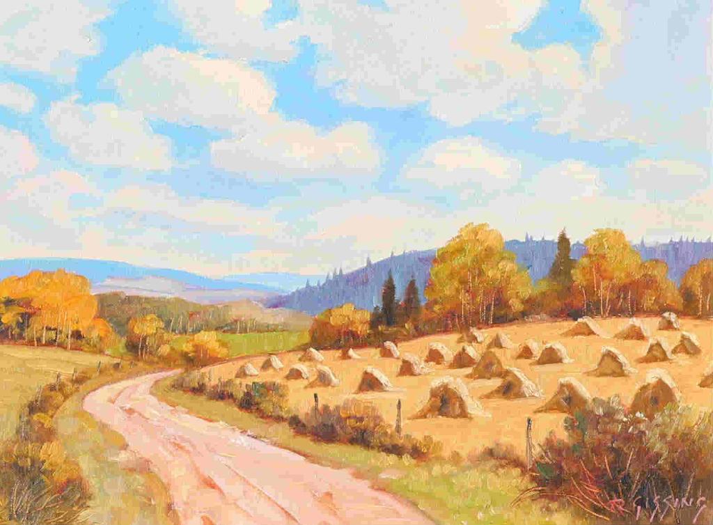 Roland Gissing (1895-1967) - Road In The Hills; 1964
