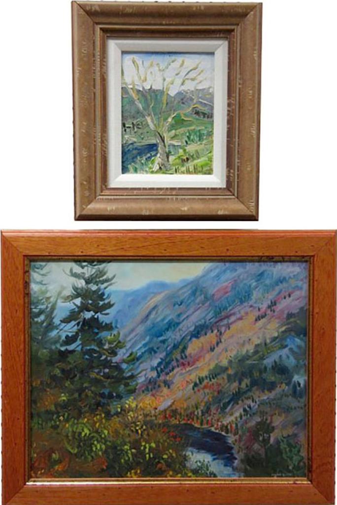 Noella Hudson - Untitled (Landscape) & Laurentian Autumn
