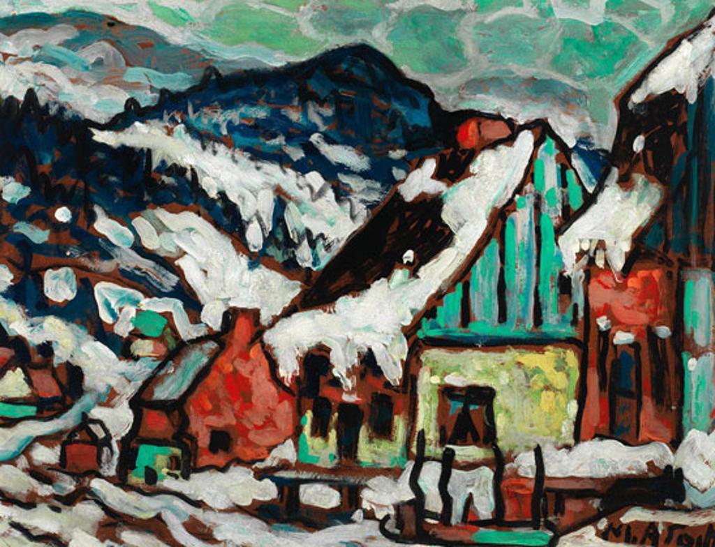 Marc-Aurèle Fortin (1888-1970) - Scène de Val-Jalbert