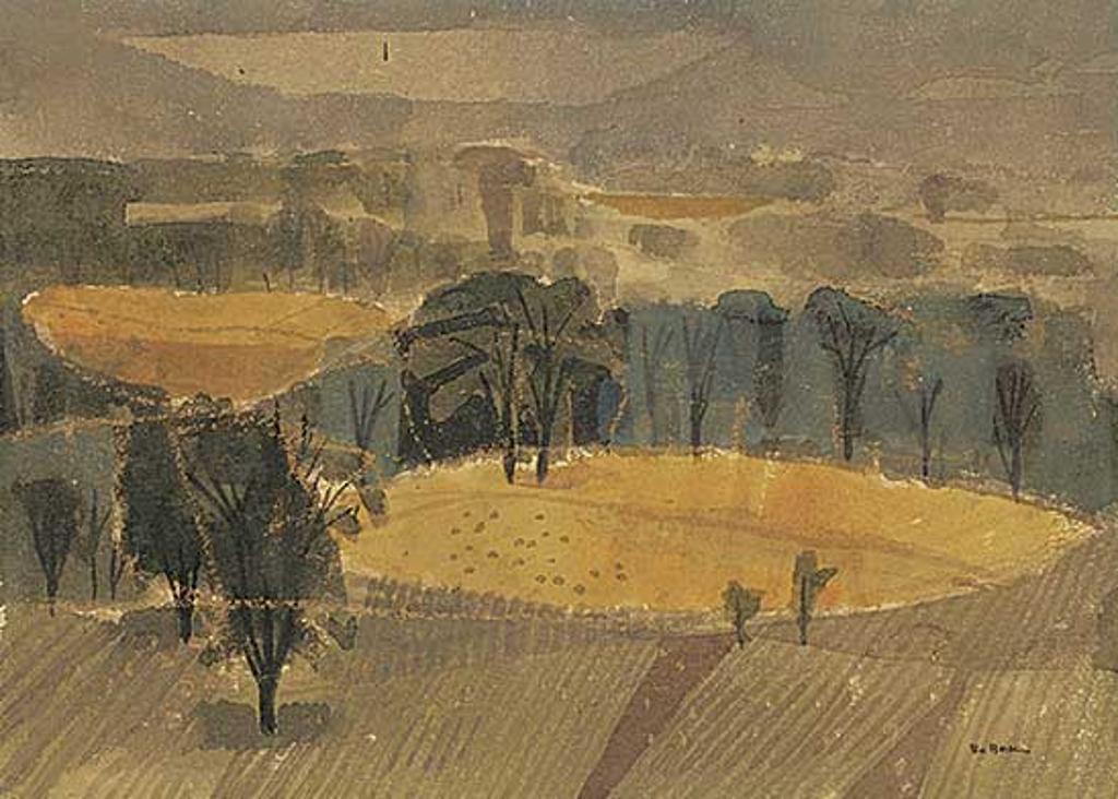 Bruno Joseph Bobak (1923-2012) - Untitled - Before the Storm
