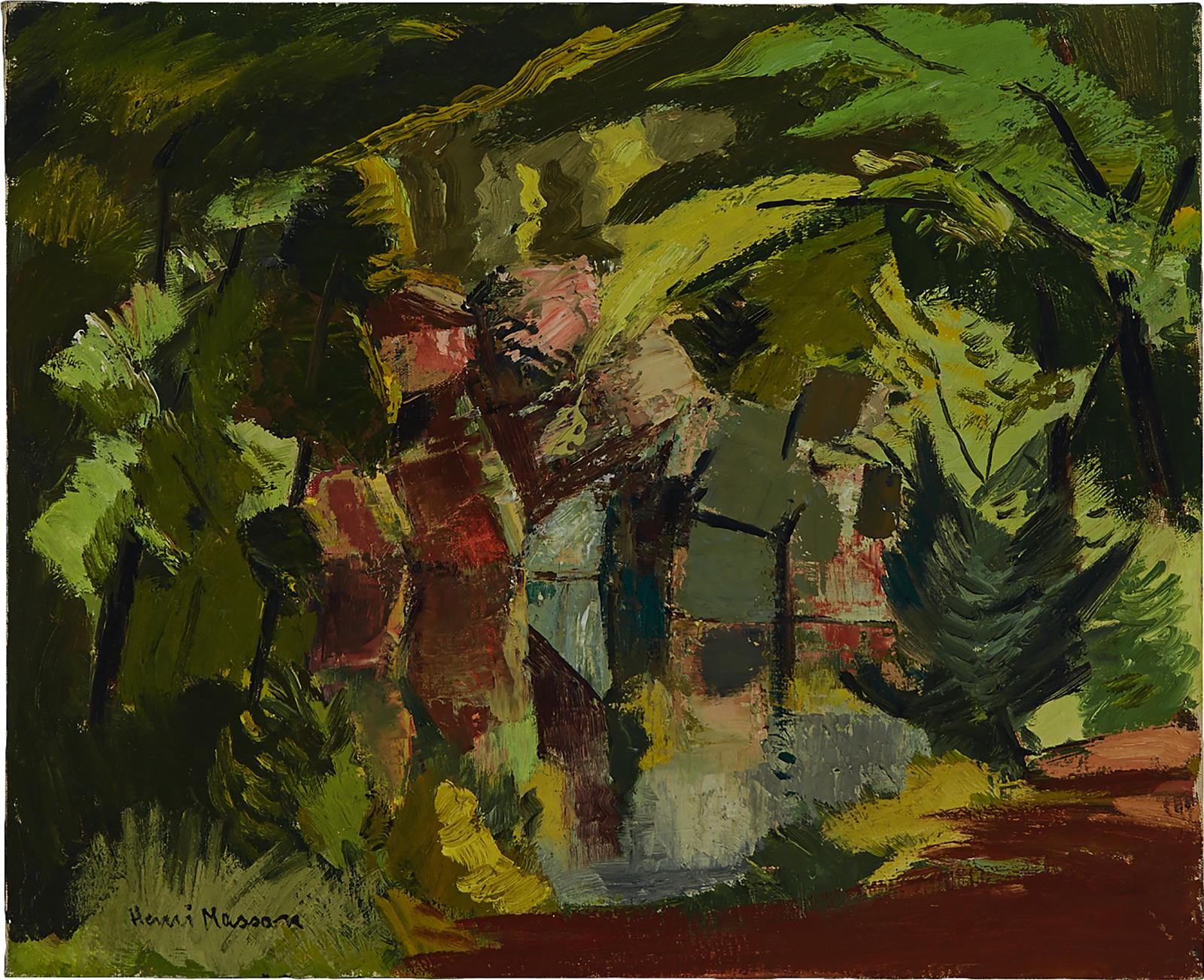 Henri Leopold Masson (1907-1996) - Lake In Gatineau