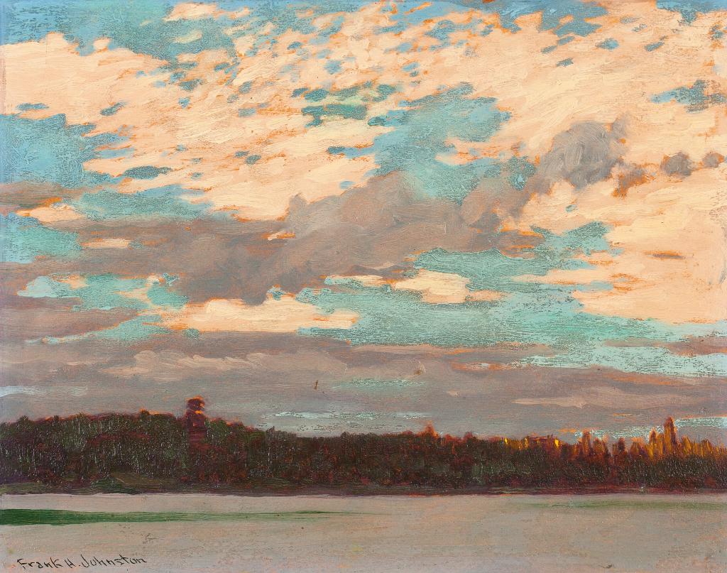 Frank (Franz) Hans Johnston (1888-1949) - Untitled - Shoreline